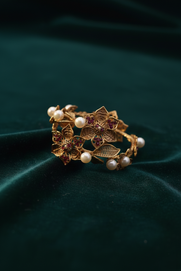 BS-010-MA-Flower Hand Cuff (3)