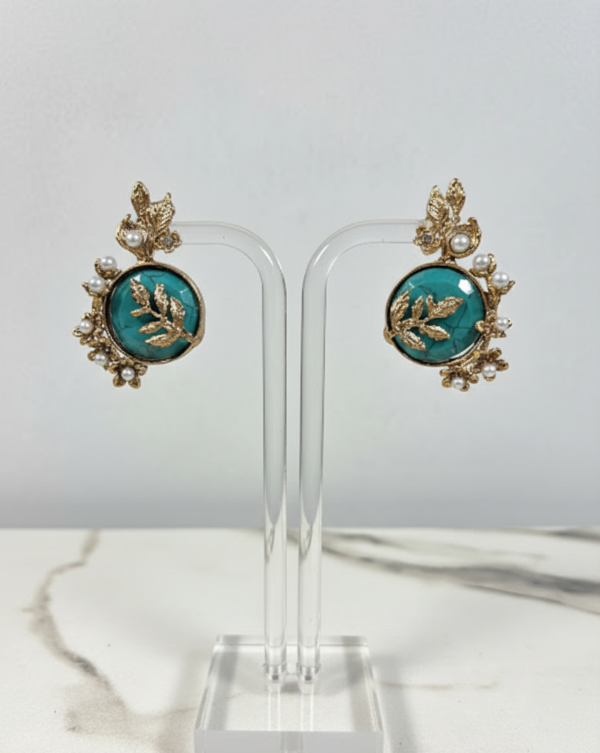 ES-005 1 TO 2 Semi Precious Studs Earrings (4)