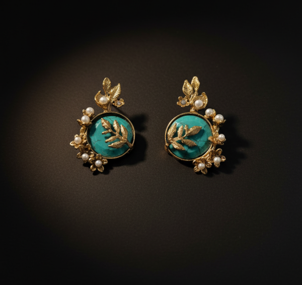 ES-005 1 TO 2 Semi Precious Studs Earrings (7)
