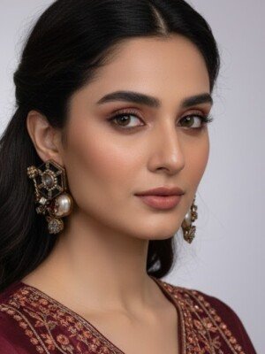 ES-012 Designer Turkish Studs Earrings (1)