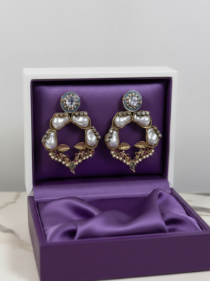 ES-019 1 TO 2 Handmade Earrings With Mother Of Pearl (4)