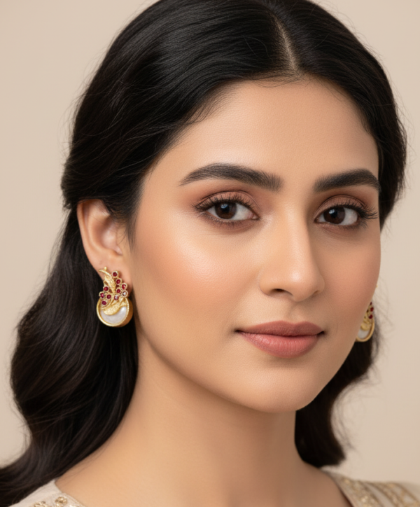 ES-025-MN- Mop Studs Earrings(12)