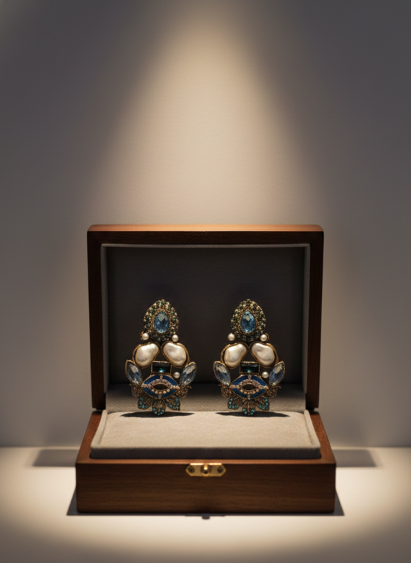 ES -026 1 TO 2 Turkish Meena Earrings (5)