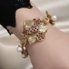 BS-010-MA-Flower Hand Cuff -