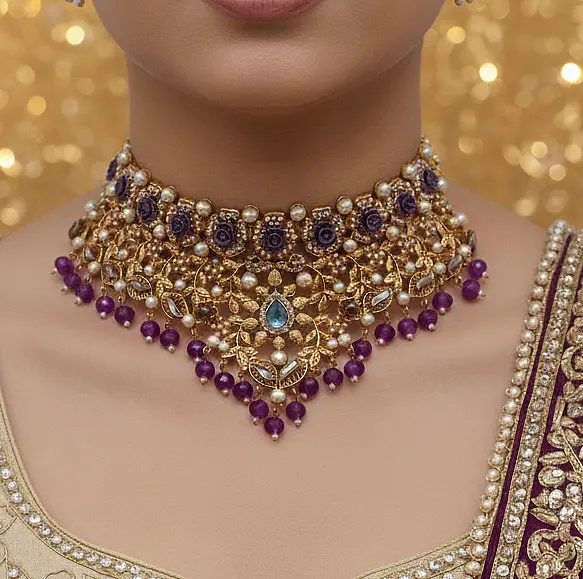 ST-002 Collar Bridal Set (6)