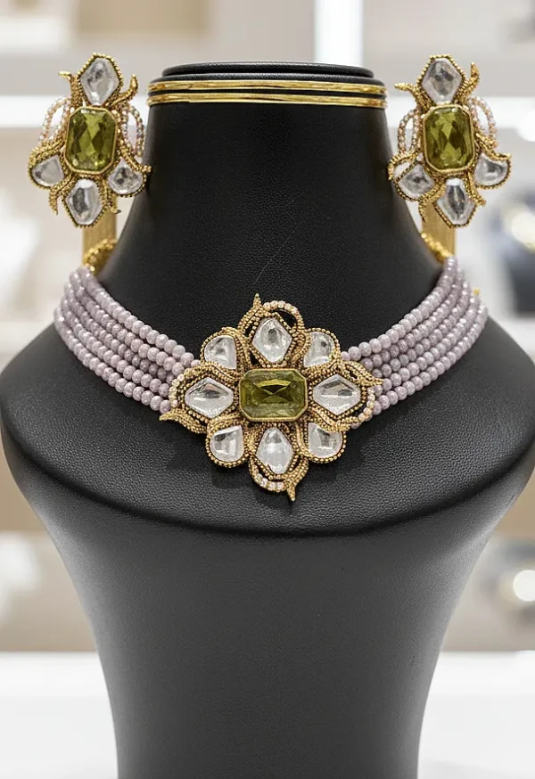 ST -002 MI+GN-1 TO 2 Doublet with Kundan Stone Choker (1))