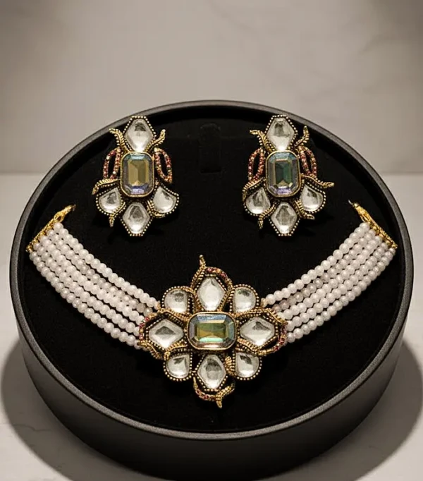 ST-003-3 Doublet with Kundan Stone Choker (3)