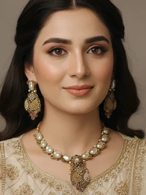 ST-014-WE Mop Necklace Set (4)