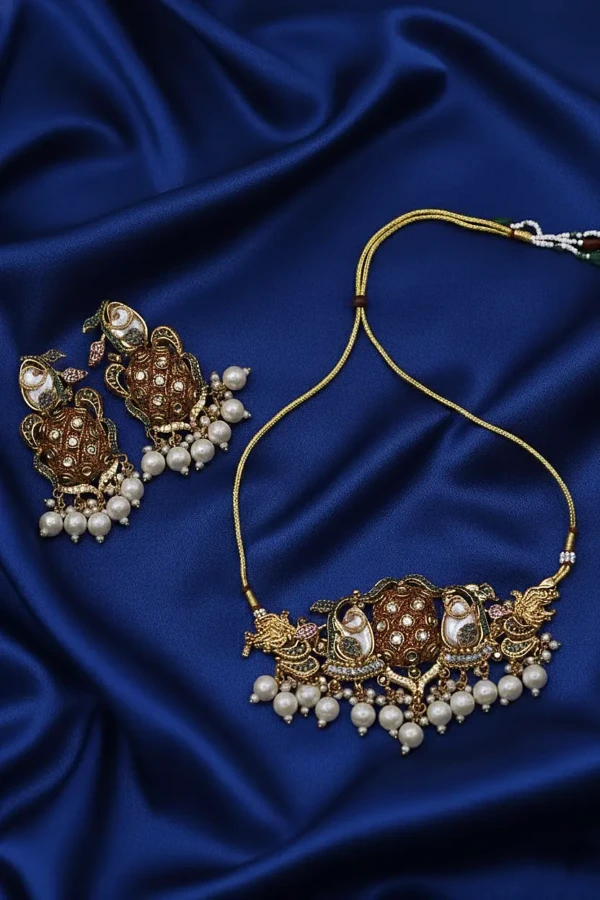 ST-035-WE Handmade Designer Choker 1 (3)