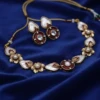 ST-043-MN Designer Choker Handmade With Basra Moti String (4)