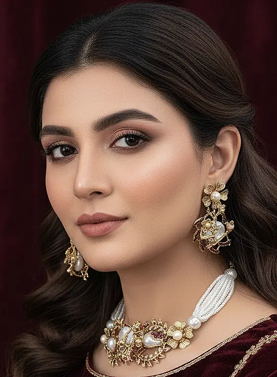 ST-044-MN Designer Choker Handmade Wi (14)