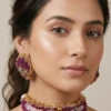 ST-047-MA-Fix Choker Shaded Necklace Set (2)
