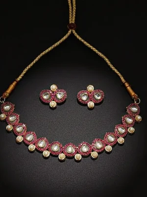 ST-083-PK Necklace(2)