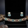 ST-086-SBE Turkish Stone Choker (12)