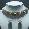 ST-086-SBE Turkish Stone Choker (13)
