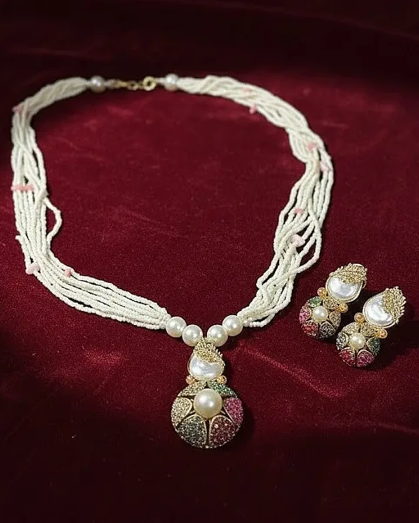 ST-101-MI Turkish Pendant Mala Set (5)